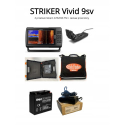 Echosonda Garmin Striker Vivid 9sv z GT52HW ZESTAW