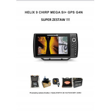 Echosonda Humminbird Helix 9 Chrip Mega ZESTAW