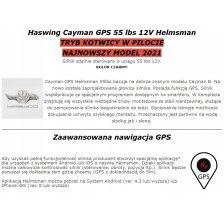 Cayman 55B GPS 12V | 55lbs | 600W "Helmsman"