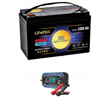 AKUMULATOR LITOWY LiFePO4 12.8V 100Ah DO KAMPERA +ŁADOWARKA GRATIS !!!
