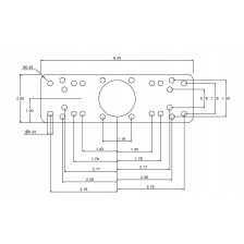 RAM Mounts Uchwyt do montażu echosondy z głowicą C 1,5", RAM-111U