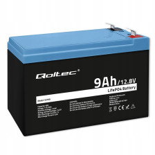 Qoltec Akumulator LiFePO4 12.8V 9Ah 115.2Wh BMS