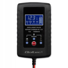 Ładowarka do akumulatora Qoltec AGM GEL STD 6V/12V