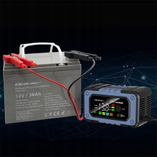 Qoltec Ładowarka Prostownik z funkcją naprawy 12V 7A LED 4 tryby Mocny