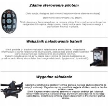 Silnik elektryczny dziobowy Haswing Cayman B 55 lb GPS