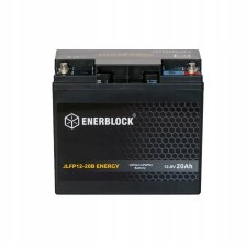 AKUMULATOR LiFePO4 BMS 12V 20Ah ENERBLOCK DO SONDY HULAJNOGI SAMOCHODZIK