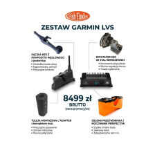 Echosonda Garmin System LiveScope Plus LVS34 z GLS10 + UCHWYT KED